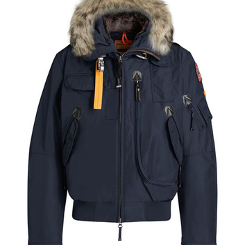 Мужской темно-синий пуховик Parajumpers GOBI 3236-1