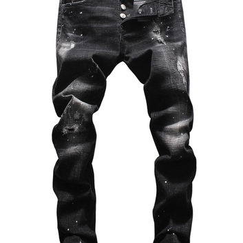 Черные мужские джинсы Dsquared2 7620-1