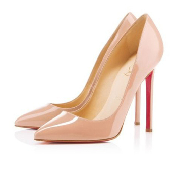 Туфли бежевого цвета от Christian Louboutin 10786-2