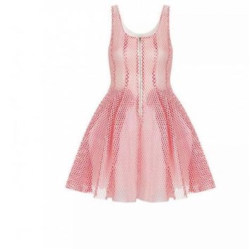 Розовое платье 11559-1