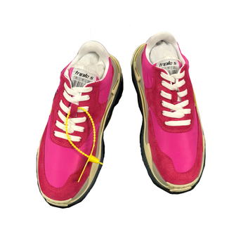 Яркие женские кроссовки Triple S Balenciaga 7119-1