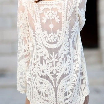 Кружевная кофта 12041-1