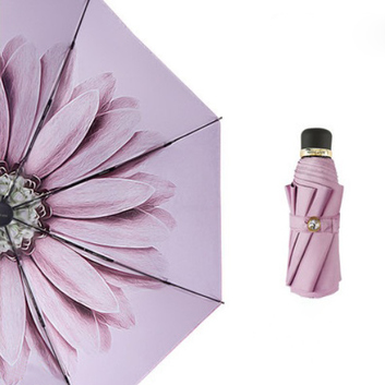 Зонт с большим цветком и сумкой JUSTMODE 15246