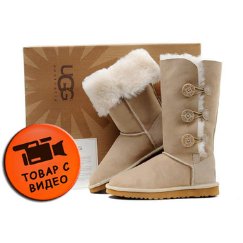 Сапоги UGG с тремя пуговицами А196