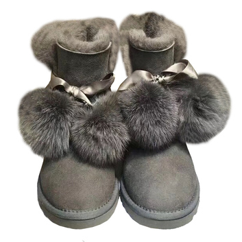 UGG с помпонами 5819