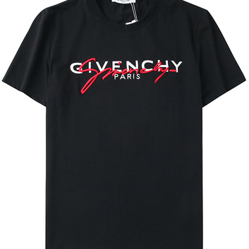 Хлопковая футболка с надписью Givenchy 9031