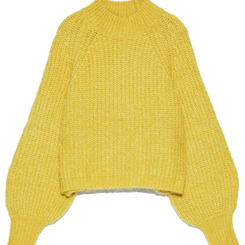 Желтый свитер 15309