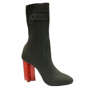Ботильоны носки с красными каблуками Louis Vuitton 9148