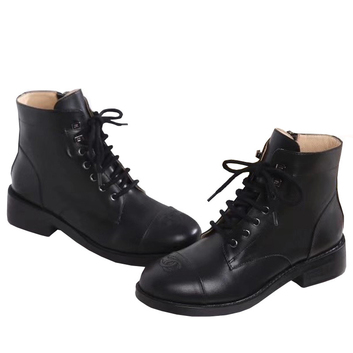 Стильные черные ботинки 15310-1