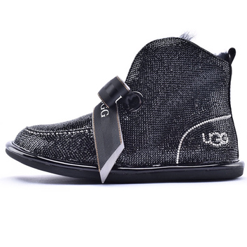 Женские зимние ботинки со стразами UGG 9207 