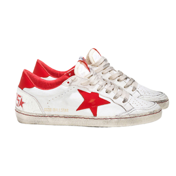 Красные женские кеды Golden Goose 4374-1