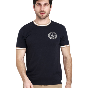 Мужская футболка с принтом на груди Aeronautica Militare 9617