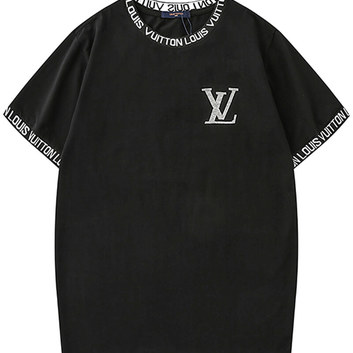 Свободная футболка Louis Vuitton 9712