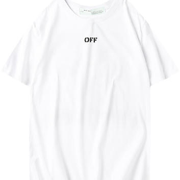Мужская футболка с цветочным принтом OFF-White 9748
