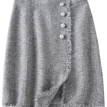 Женская юбка из твида 15144-1