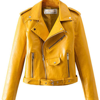 Яркая желтая куртка 12400-2