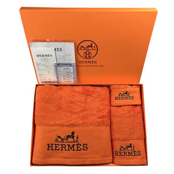 Набор полотенец в подарочной упаковке Hermes 15648