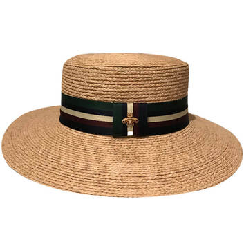 Оригинальная шляпа из соломы 15779