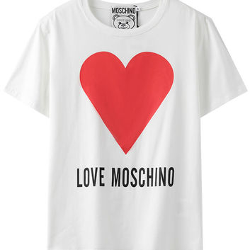 Женская футболка Love Moschino 9484