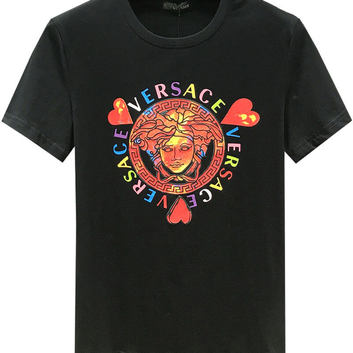 Мужская футболка с ярким рисунком Versace 9844