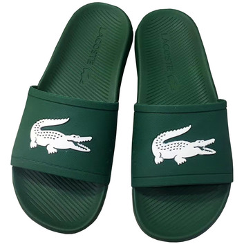 Темные мужские шлепанцы Lacoste 9831
