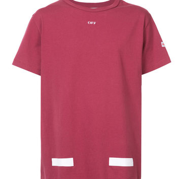 Красная футболка OFF-WHITE 6828-1