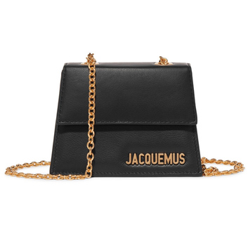 Кожаная микро-сумка “Трапеция” Jacquemus 9934
