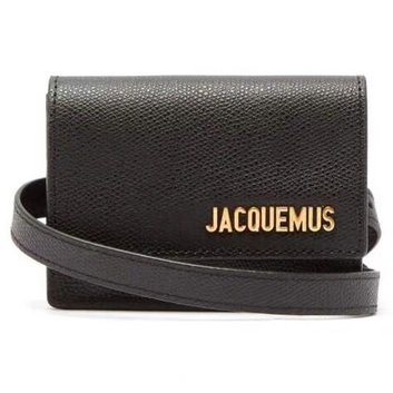 Элегантная поясная сумка из кожи Jacquemus 9939