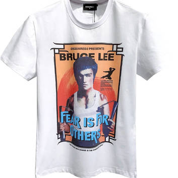 Белая футболка “Bruce Lee” Dsquared2 9364-1