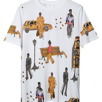 Футболка белая Louis Vuitton 8486-1