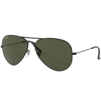 Черные очки Ray Ban с зелеными стеклами 2337-5