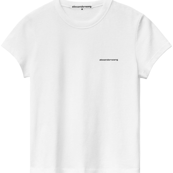 Футболка с коротким рукавом Alexander Wang 20041-1