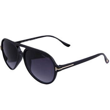 Круглые черные очки Tom Ford 6124-1