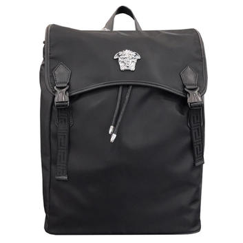 Водонепроницаемый большой черный рюкзак Versace 20149