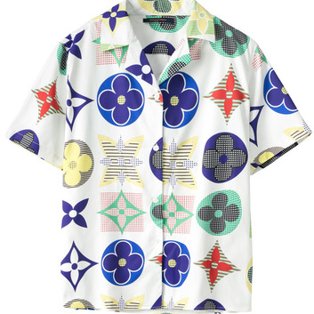 Рубашка шведка с принтом Louis Vuitton 20159