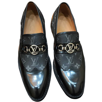 Черные кожаные туфли Louis Vuitton 20188