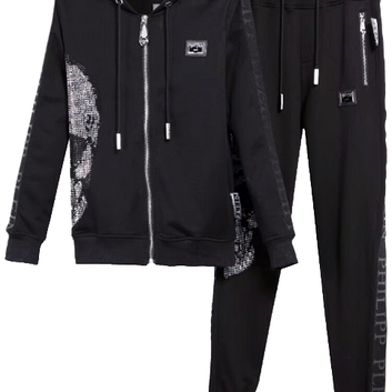 Спортивный костюм со стразами Philipp Plein 20232