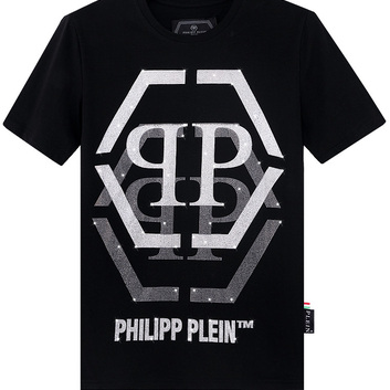 Футболка со стразами Philipp Plein 20284