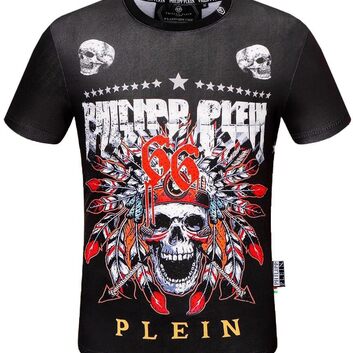 Футболка “Череп индейца” Philipp Plein 20298