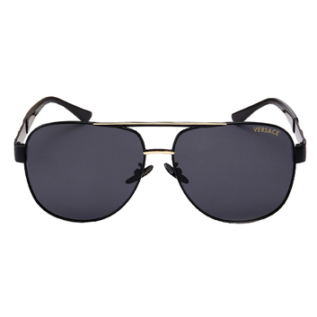 Черные мужские очки от солнца Versace 6738-1