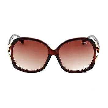 Коричневые солнцезащитные очки Hermes 6393-1