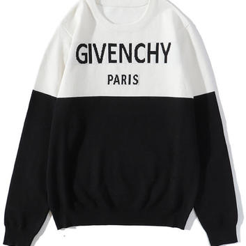 Черно-белый свитер Givenchy 20469