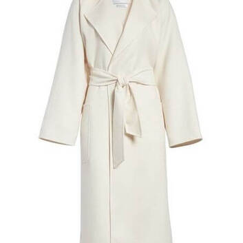 Стильное кашемировое пальто длины миди Max Mara 20645