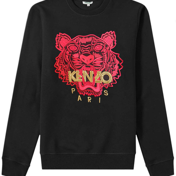 Мужской свитшот с ярким тигром KENZO 20551