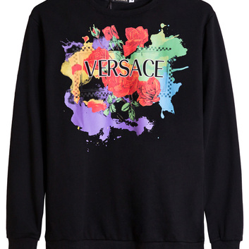 Свитшот с ярким рисунком Versace 20603