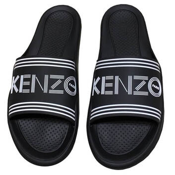 Черные шлепанцы KENZO 8342-1