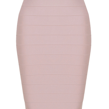Розовая юбка ​Herve Leger 14771-1