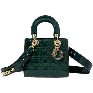Элегантная сумка с золотистым декором Dior 20740