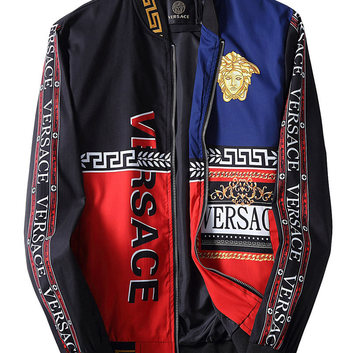 Бомбер с брендовым декором Versace 20742