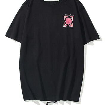 Футболка унисекс с ярким декором OFF-WHITE 20799